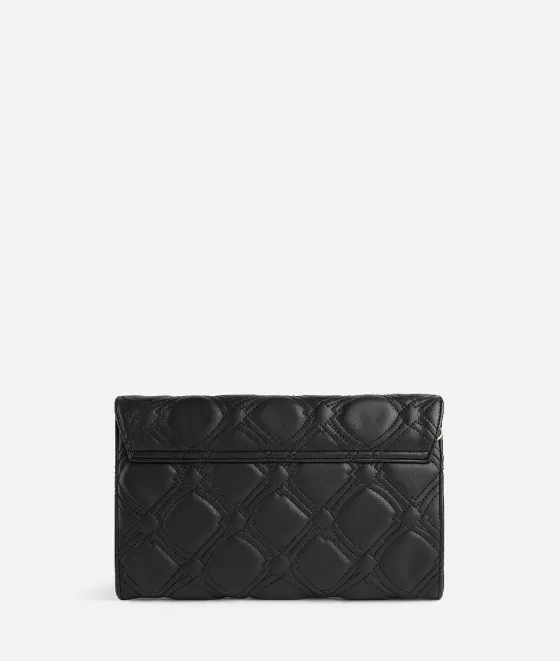 Donna Alviero Martini 1a Classe 1C Diamond Clutch Patta E Manichetto Staccabile Nera