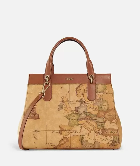 Donna Alviero Martini 1a Classe Borsa A Mano Con Tracolla