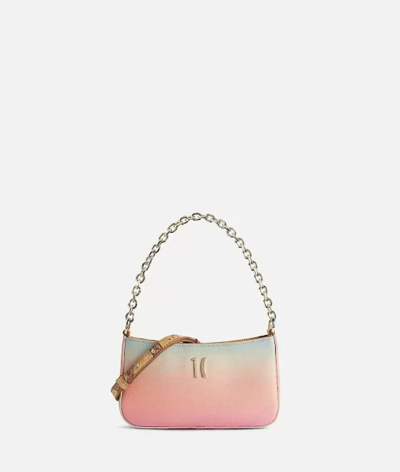 Donna Alviero Martini 1a Classe Colorful Sky Pochette Con Catena E Tracolla Multicolor