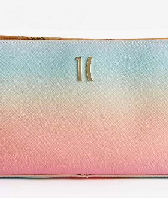 Donna Alviero Martini 1a Classe Colorful Sky Pochette Con Manichetto Multicolor