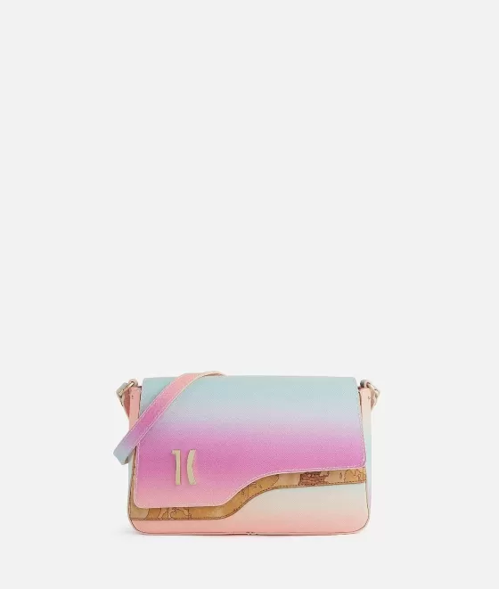 Donna Alviero Martini 1a Classe Colorful Sky Tracolla Con Patta Multicolor