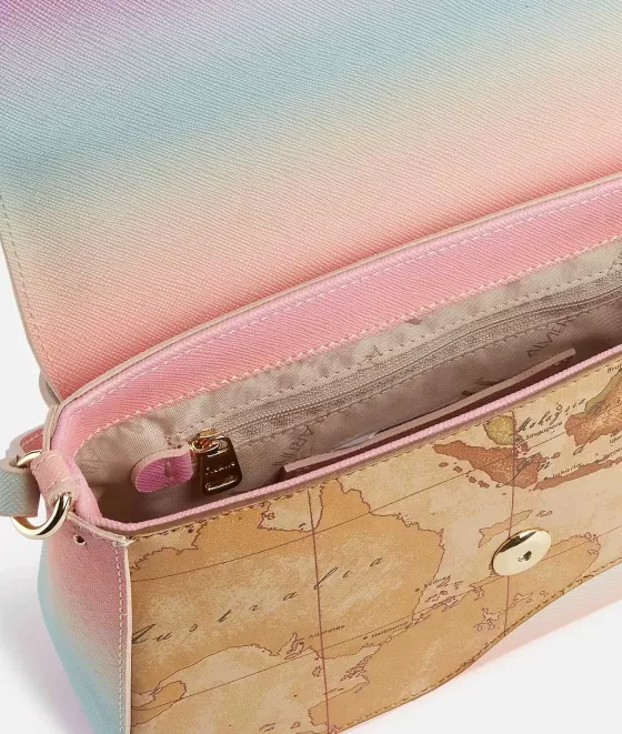 Donna Alviero Martini 1a Classe Colorful Sky Tracolla Con Patta Multicolor