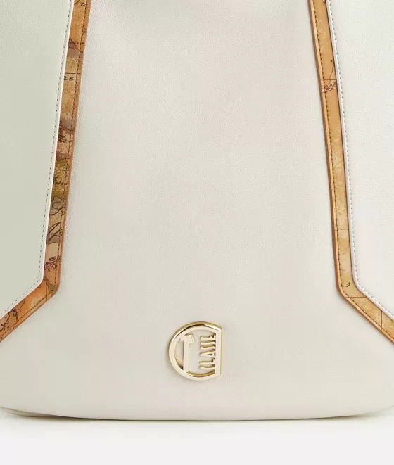 Donna Alviero Martini 1a Classe Crystal River Borsa Sottospalla Doppia Portabilit Avorio