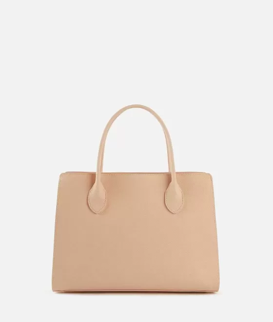 Donna Alviero Martini 1a Classe Florida City Borsa A Mano Grande Con Tracolla Cipria