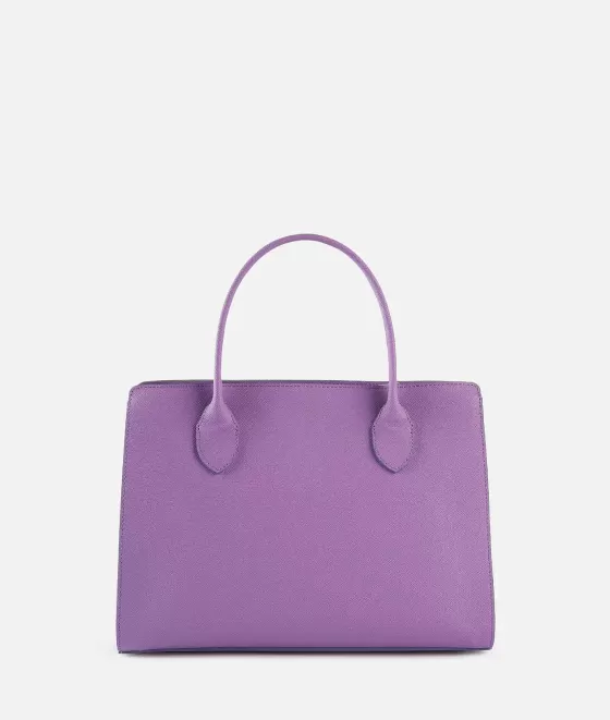 Donna Alviero Martini 1a Classe Florida City Borsa A Mano Grande Con Tracolla Malva