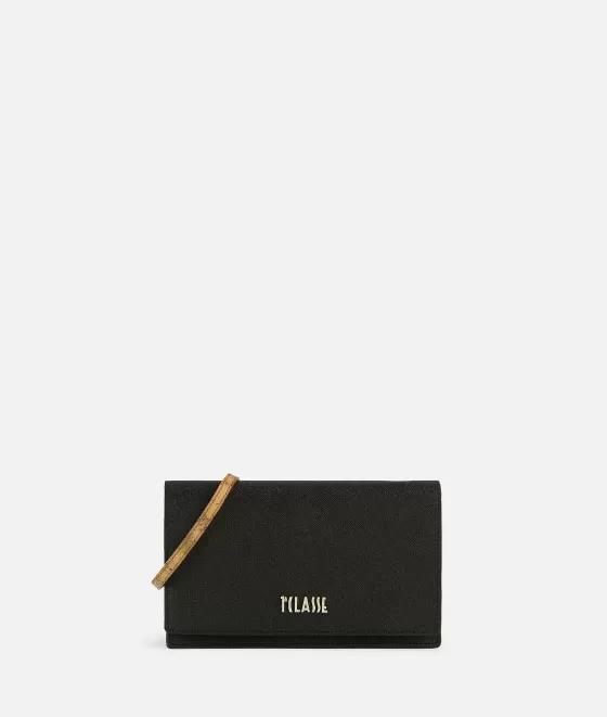 Donna Alviero Martini 1a Classe Florida City Pochette Con Patta E Tracolla Rimovibile Nera