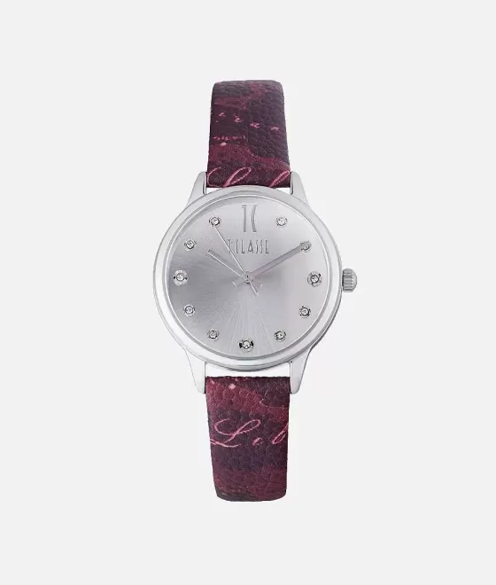 Donna Alviero Martini 1a Classe Formentera Orologio Con Cinturino In Pelle Geo Rouge