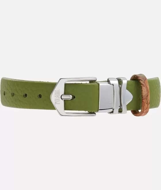Donna Alviero Martini 1a Classe Formentera Orologio Con Cinturino In Pelle Martellata Prato