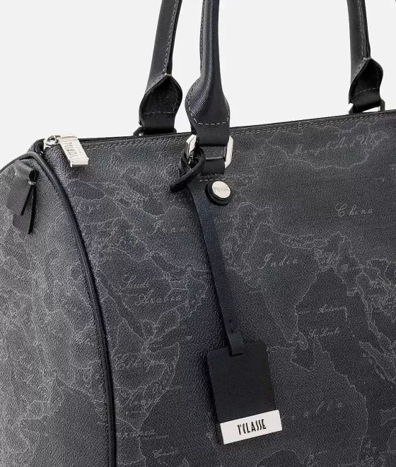 Donna Alviero Martini 1a Classe Geo Black Borsa Grande A Bauletto