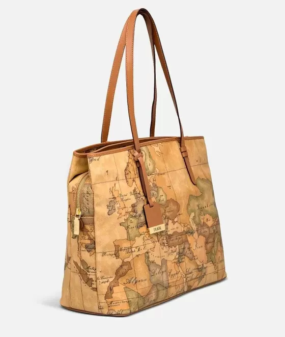 Donna Alviero Martini 1a Classe Geo Classic Borsa Grande A Spalla Da Lavoro