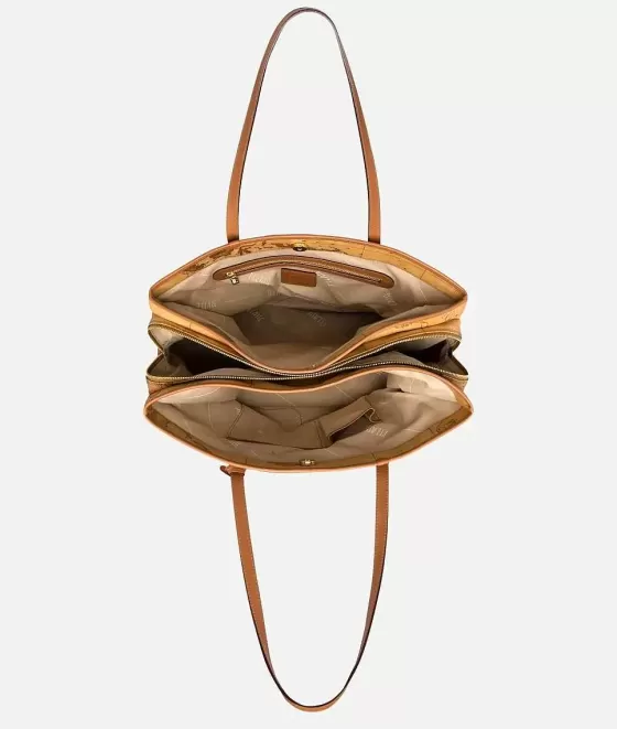 Donna Alviero Martini 1a Classe Geo Classic Borsa Grande A Spalla Da Lavoro