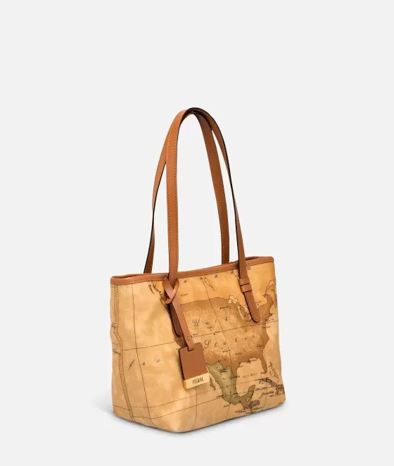 Donna Alviero Martini 1a Classe Geo Classic Borsa Shopping Piccola