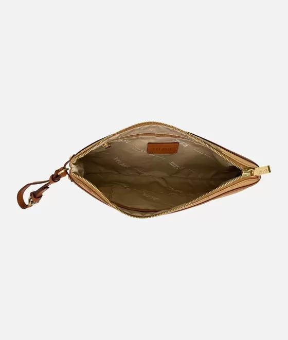 Donna Alviero Martini 1a Classe Geo Classic Clutch Grande Con Occhiello