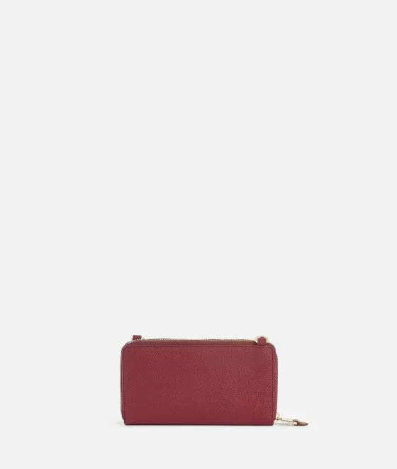 Donna Alviero Martini 1a Classe Glam City Pochette Porta Cellulare Cabernet