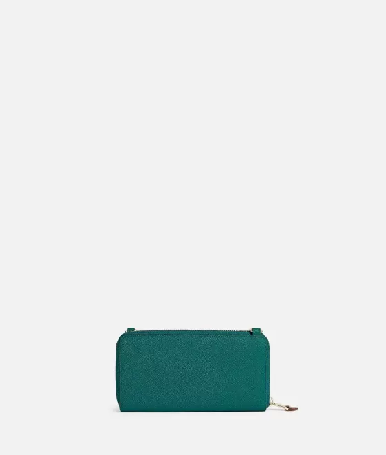 Donna Alviero Martini 1a Classe Glam City Pochette Porta Cellulare Verde Smeraldo