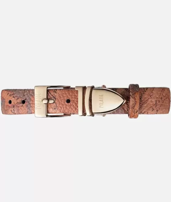 Donna Alviero Martini 1a Classe Salina Orologio Con Cinturino In Pelle Stampa Geo Classic