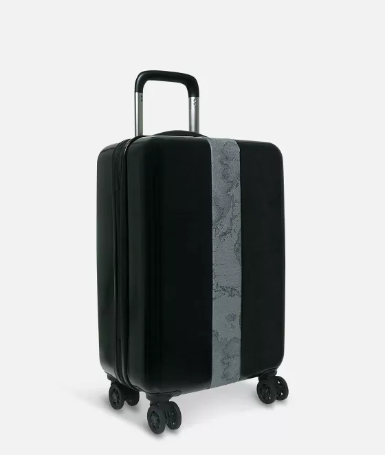 Donna Alviero Martini 1a Classe Solid Case Trolley Piccolo Con Geo Dark