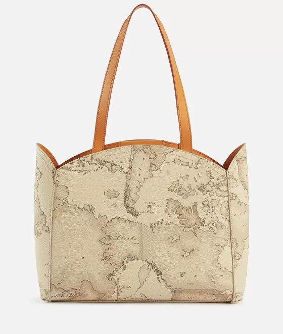 Donna Alviero Martini 1a Classe South Beach Bag Borsa Shopping Con Tracolla Rafia