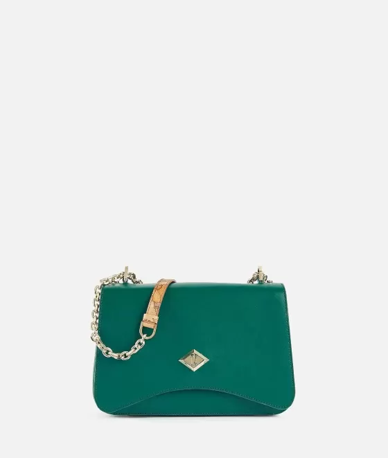 Donna Alviero Martini 1a Classe Spicy Bag Tracolla Verde Smeraldo