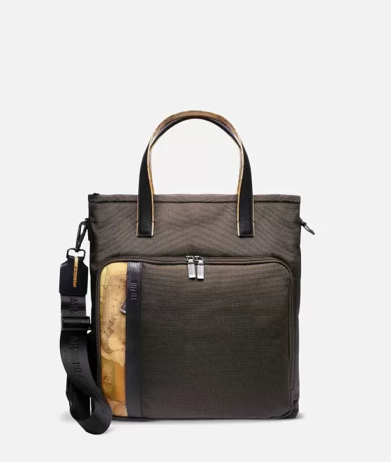 Donna Alviero Martini 1a Classe Work Way Borsa Shopping In Nylon