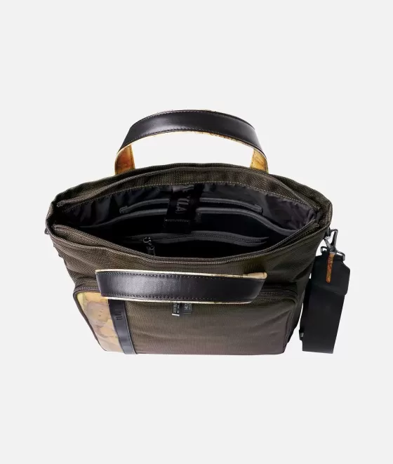 Donna Alviero Martini 1a Classe Work Way Borsa Shopping In Nylon