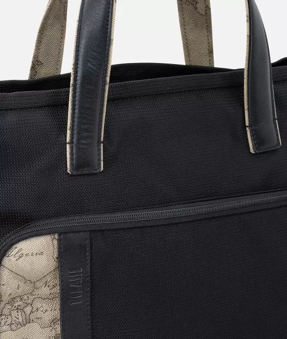 Donna Alviero Martini 1a Classe Work Way Borsa Shopping In Nylon